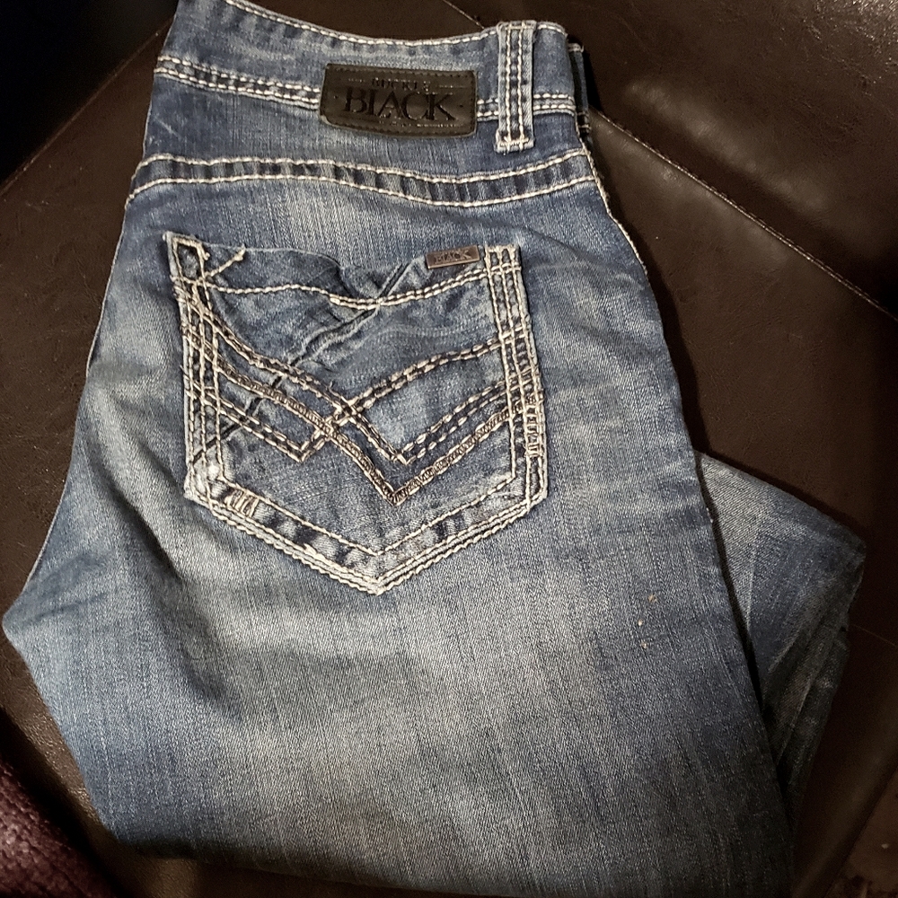 Buckle Black Jeans